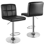 Bar Stool with Adjustable Height, Lumbar Support, Waterproof - product gallery image 2
