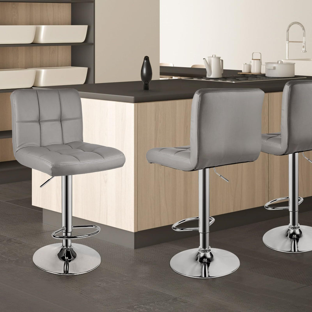 Bar Stool with Adjustable Height, Lumbar Support, Waterproof - product gallery image 20