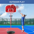 Basketball Hoops & Goal with Adjustable Height, 179cm - product gallery image 2