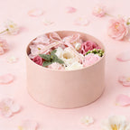 Bath & Body Gift Set with Rose Petal Soap Box Artificial Flower - product gallery image 16