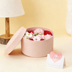 Bath & Body Gift Set with Rose Petal Soap Box Artificial Flower - product gallery image 39