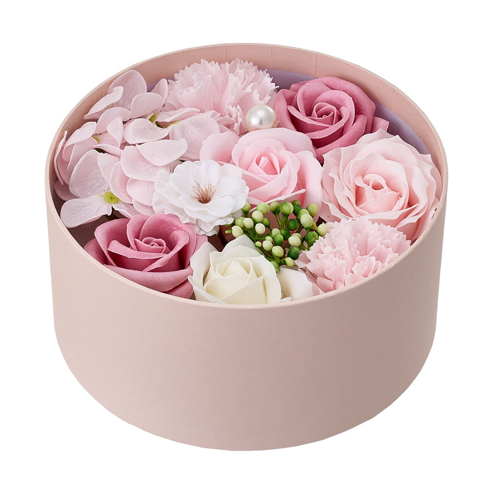 Bath & Body Gift Set with Rose Petal Soap Box Artificial Flower - product gallery image 51