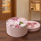 Bath & Body Gift Set with Rose Petal Soap Box Artificial Flower - product gallery image 58