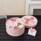 Bath & Body Gift Set with Rose Petal Soap Box Artificial Flower - product gallery image 59