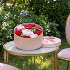 Bath & Body Gift Set with Rose Petal Soap Box Artificial Flower - product gallery image 61