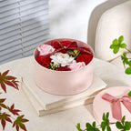 Bath & Body Gift Set with Rose Petal Soap Box Artificial Flower - product gallery image 63
