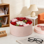 Bath & Body Gift Set with Rose Petal Soap Box Artificial Flower - product gallery image 66