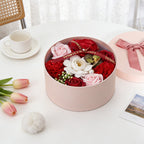 Bath & Body Gift Set with Rose Petal Soap Box Artificial Flower - product gallery image 67
