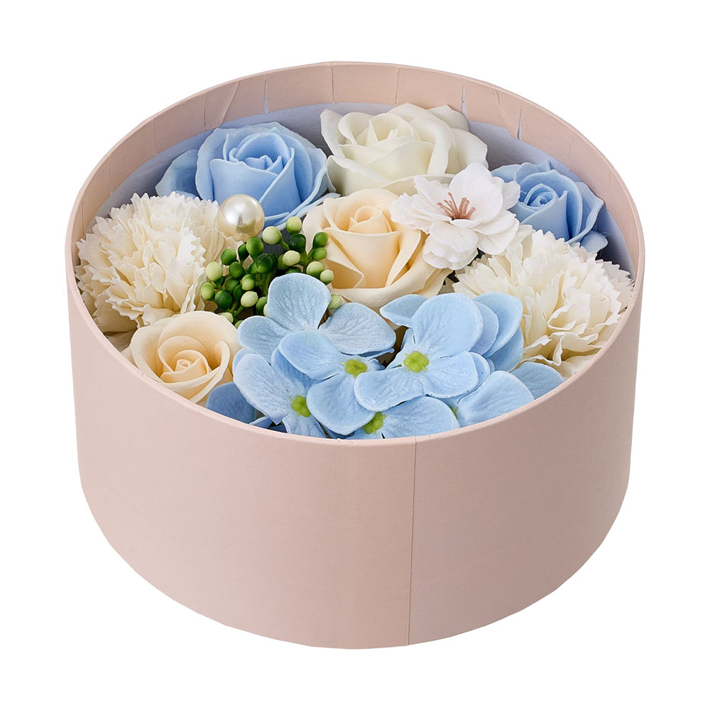 Bath & Body Gift Set with Rose Petal Soap Box Artificial Flower - product gallery image 70