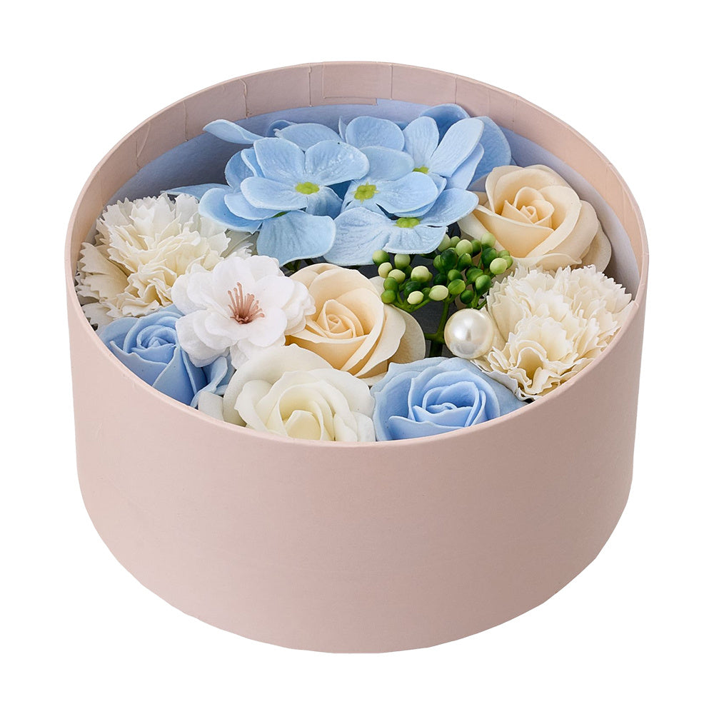 Bath & Body Gift Set with Rose Petal Soap Box Artificial Flower - product gallery image 72