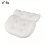 Bath Pillow with Non-Slip, 10cm, Bathtub Non-Slip Spa Cushion Suction Cups - 【white】 option
