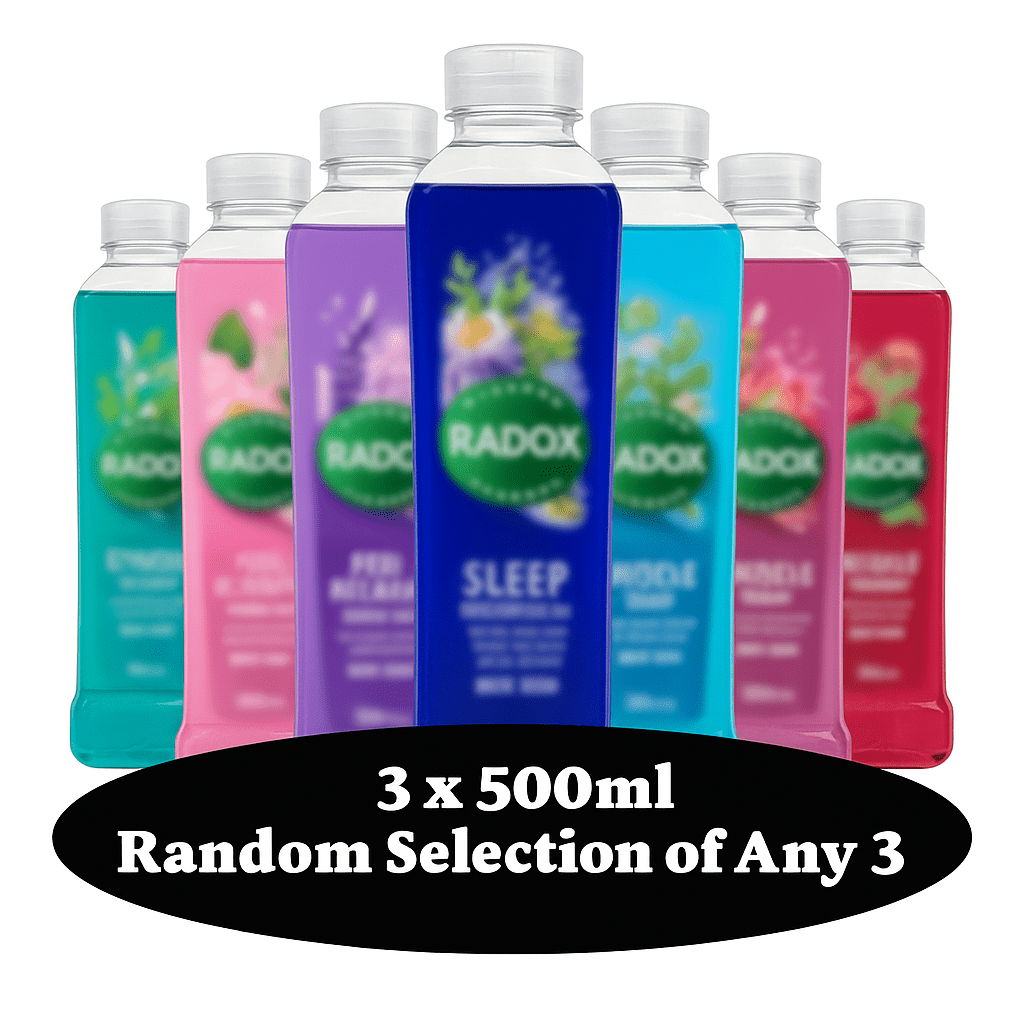 Bath Soak with 500ml, 3 Random Selection, Radox 3x500ml Bundle Mixed Relaxing Fragrances