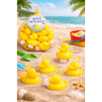 Bath Toys & Outdoor Game with 7cm, Plastic, DUCKS-YELLOW-SETOF20 - product gallery image 8