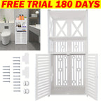 Bathroom Storage Cabinet with Easy Assembly, Freestanding