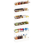 Bathroom Storage Cabinet with Metal, Magnetic Side Rack 6-Piece No-Drill Fridge - product gallery image 11