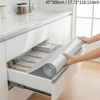 Bathroom Storage Cabinet with Non-Slip, Metal, Non-Slip EVA Drawer Mat Roll 45x300cm - product gallery image 10