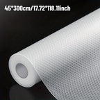 Bathroom Storage Cabinet with Non-Slip, Metal, Non-Slip EVA Drawer Mat Roll 45x300cm - product gallery image 9