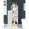 Bathroom Storage Cabinet with Space-Saving, Waterproof, Freestanding - 3 Tier 1 Door option