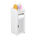 Bathroom Storage Cabinet with Space-Saving, Waterproof, Freestanding, Cotton - product gallery image 3
