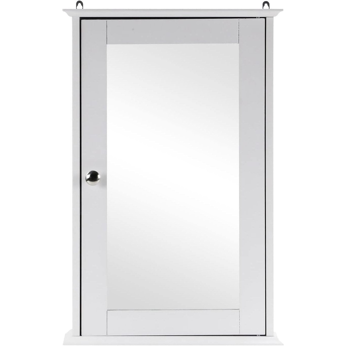 Bathroom Storage Cabinet with Wall-Mounted, Adjustable Shelf - product gallery image 5