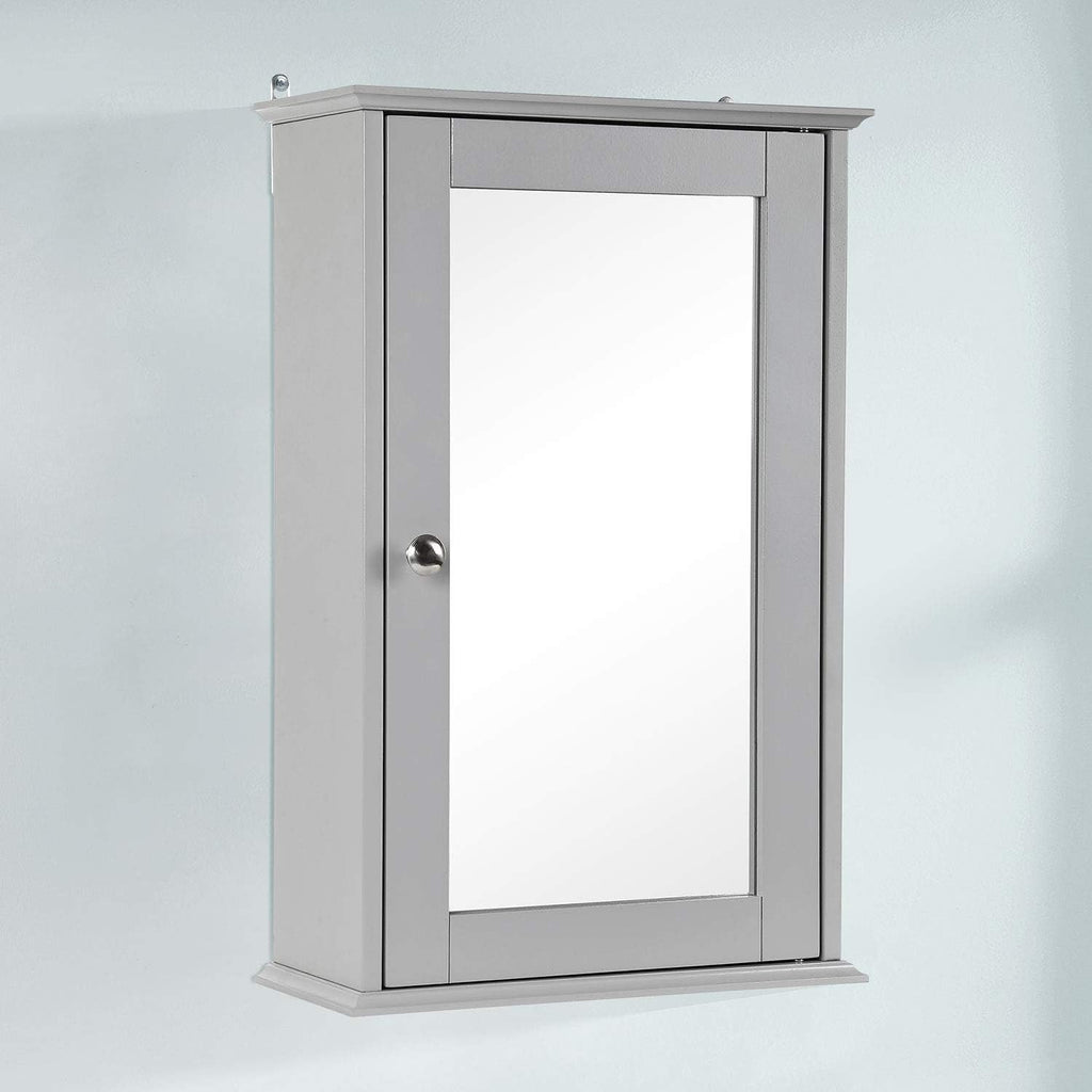 Bathroom Storage Cabinet with Wall-Mounted, Adjustable Shelf - product gallery image 9