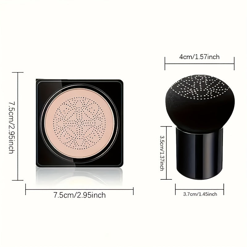 BB & CC Cream with 2pcs, Mushroom Air Cushion Makeup Base Puff - product gallery image 6