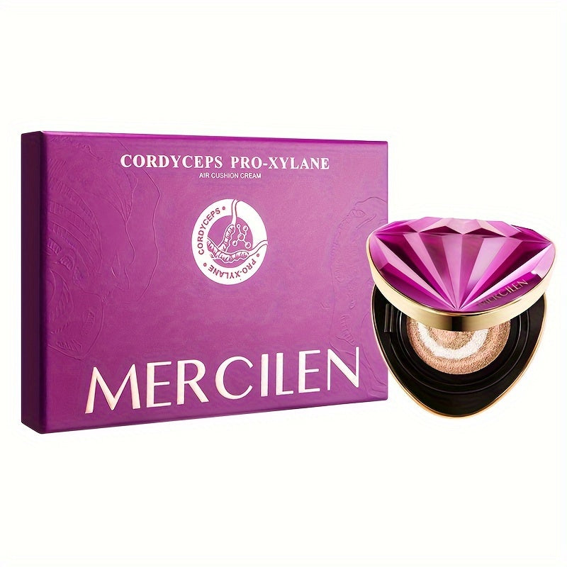 BB Cream Foundation with 15g, 1 Box, MERCILEN Aqua Flawless Air Cushion x2 - 1 Box option