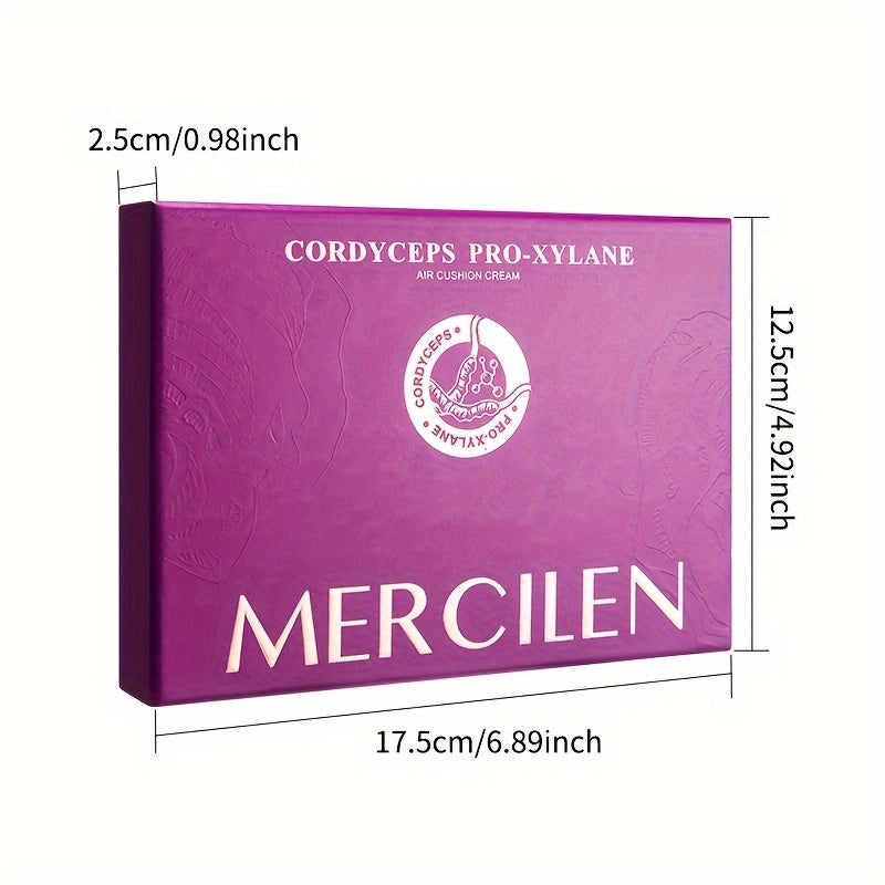BB Cream Foundation with 15g, 1 Box, MERCILEN Aqua Flawless Air Cushion x2 - product gallery image 5