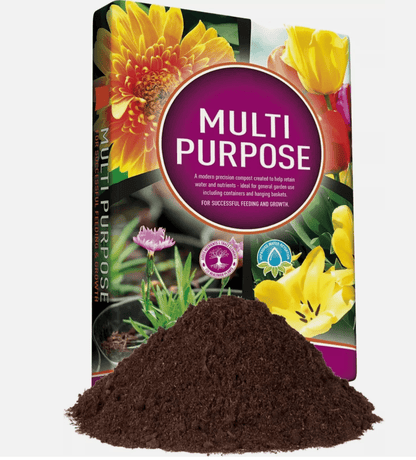 3 Pack Growmoor Multi Purpose Compost 50L Premium Garden Soil Mix For Flowers Plants Pots Hanging Baskets And Seed Growing