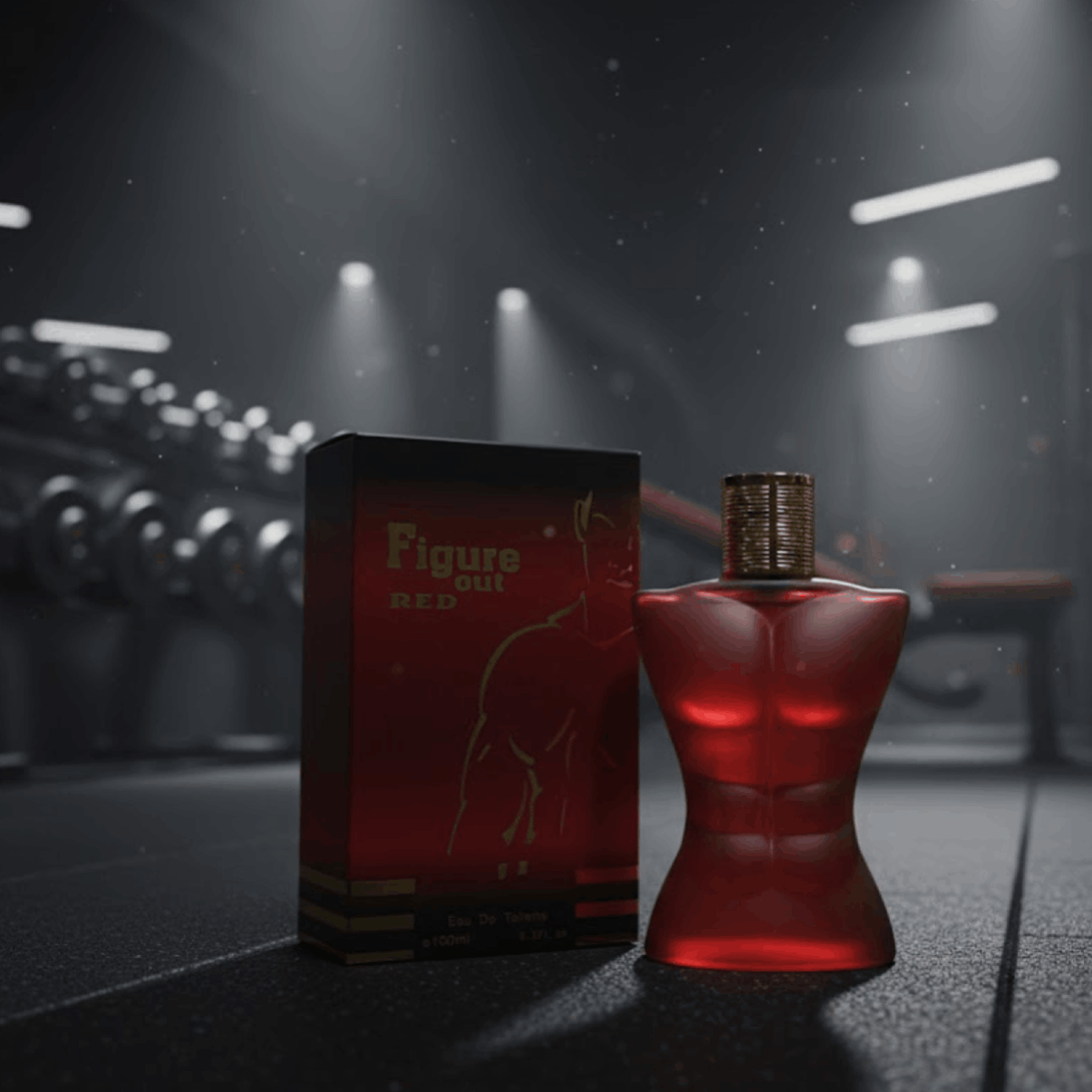 Figure Out Red Men's Perfume EDT 100ml – Dynamic & Energizing Aromatic Spicy Fragrance for Him – Long-Lasting Masculine Perfume Spray – Invigorating Scent for Active Lifestyles, Sport, & Everyday Confidence – Premium Quality Designer Inspired Aroma – Unle