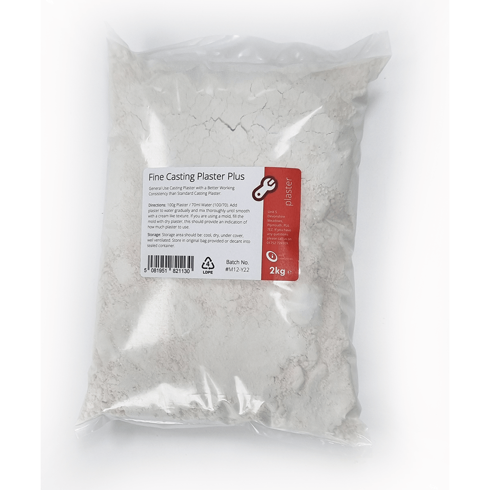 Fine Casting Plaster 2kg - Superior Plus Powder