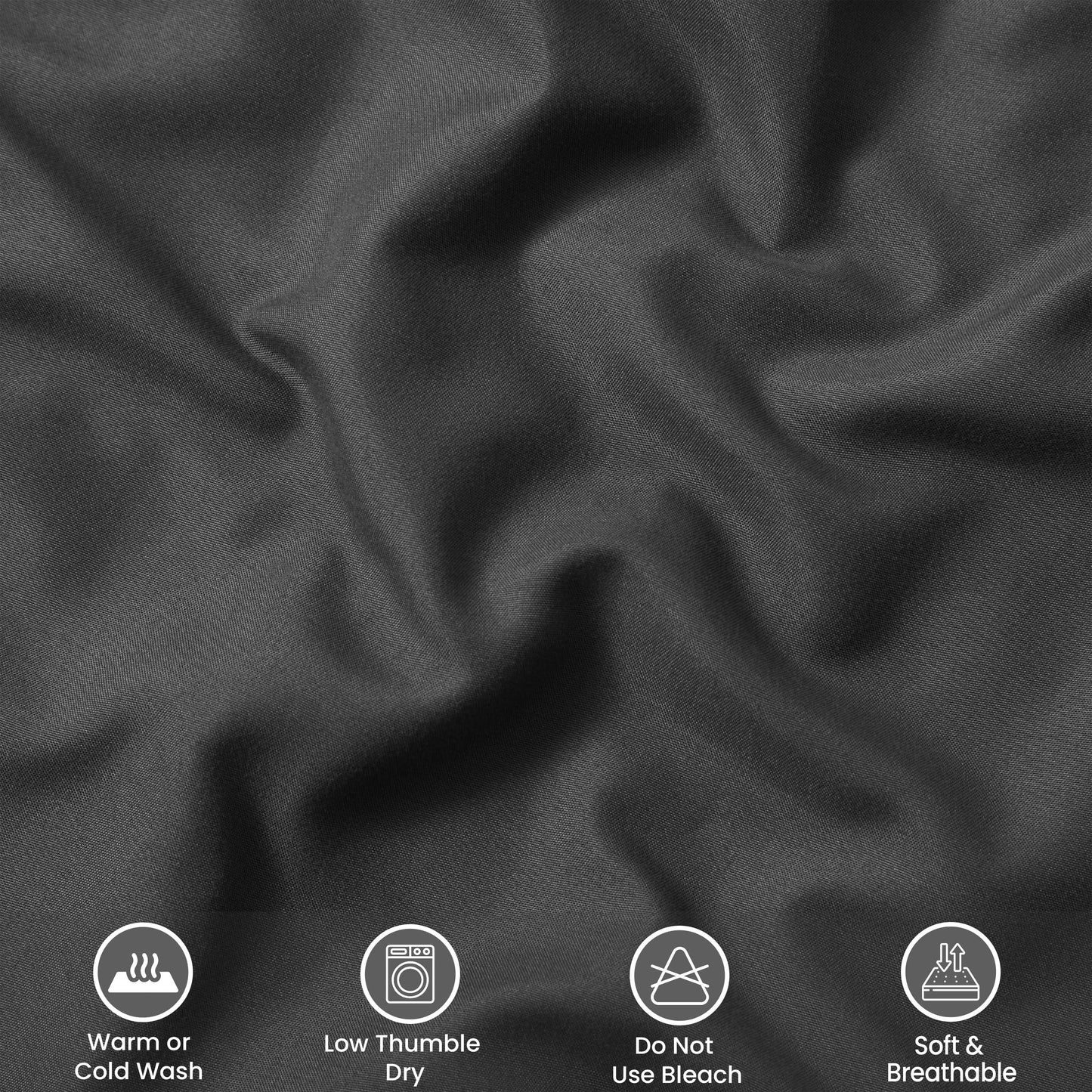 Waterproof Fitted Bed Sheet Deep Pocket Mattress Protector Cover | Soft Breathable Noiseless Fitted Sheet for Bedroom, Hotel & Home | Machine Washable Elastic Bed Cover Fits Up to 30cm Mattress
