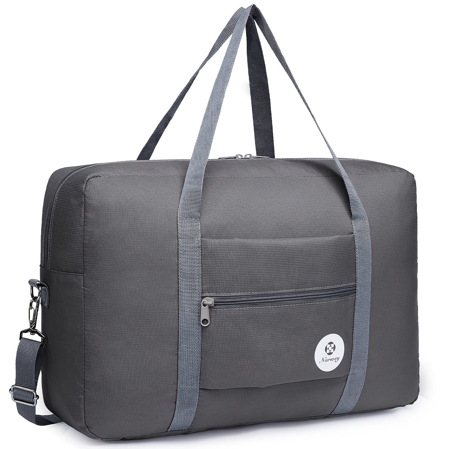 Lightweight Underseat Weekend Tote Bag for Men & Women - Durable Overnight Travel Holdall with Shoulder Strap, Spacious Interior, Easy-Clean Fabric & Reinforced Stitching - Must-Have Carry-On Gift for Holiday Travel, 2025 Christmas Gift
