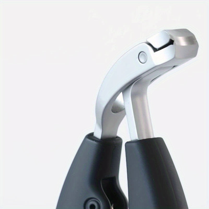 1pc G31 Premium Nail Clippers, Modern Design with Stainless Steel Blade, Concave Edge & Wide Opening for Thick Nails, Anti-Splash Long Handle, Arc Shape Cuticle Trimmer