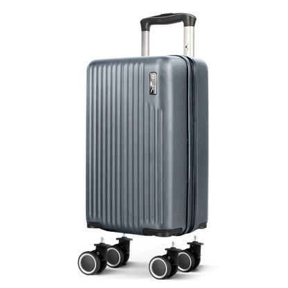 LUGG - Vacay 40cm Suitcase - 40x30x20cm without wheels - Ryanair Compatible - Underseat Size - Hard Shell ABS with Smooth 360° Wheels & Removable Wheels