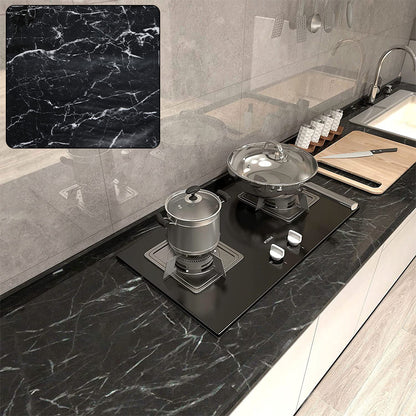 60cmX10m Self Adhesive Kitchen Worktop Covering Vinyl Wrap Cupboard Door Marble Stickers