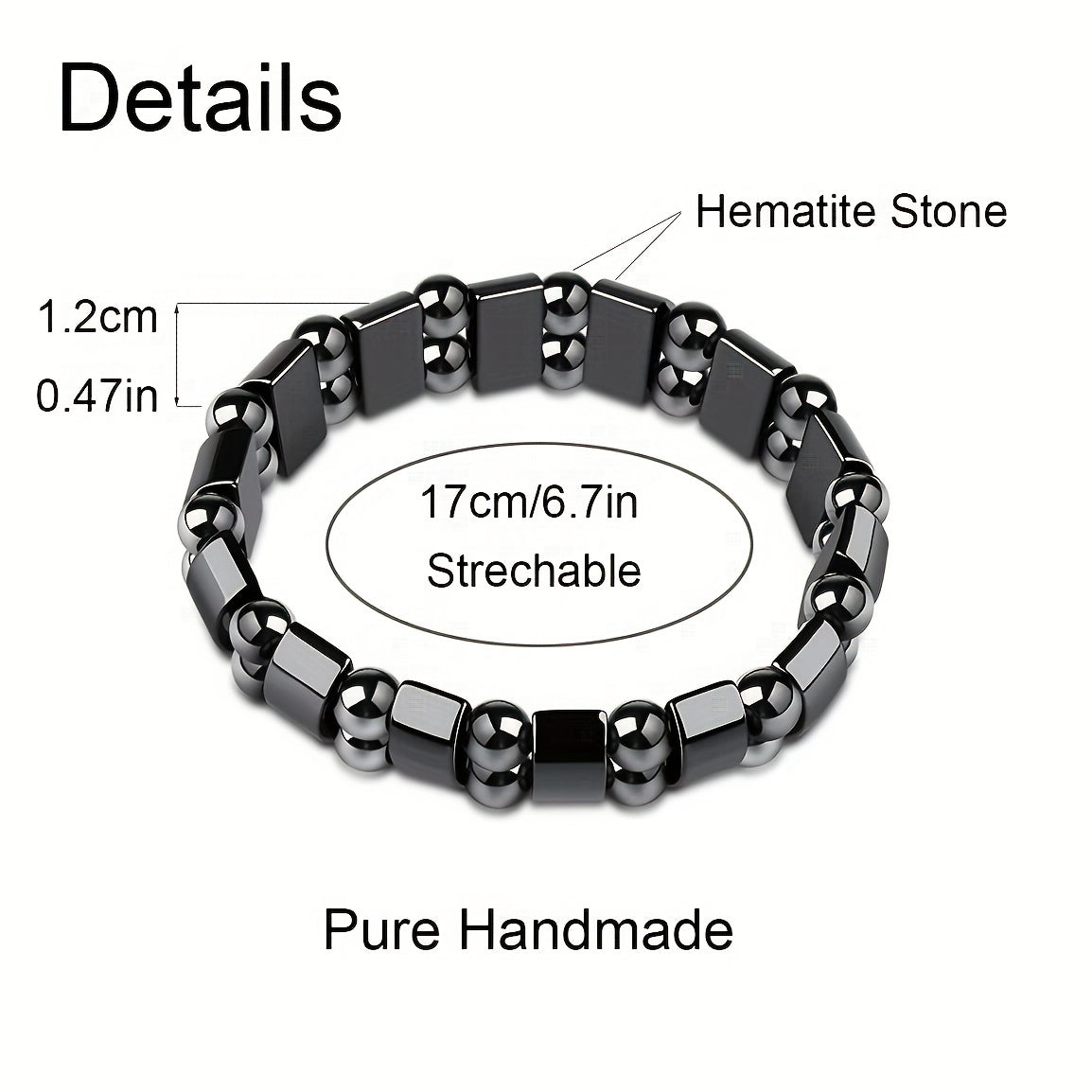 4pcs Men'S Fashion Sports Black bangle bracelet Handcrafted Retro-Style Body Jewelry Creative Handsome Gift