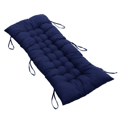 1pc Patio Chair Cushion Modern Sofa Chaise Lounge Cushion Seating Garden Bench Rattan Chair Cushion Swing Cushion 170*48*8cm Only Cushion