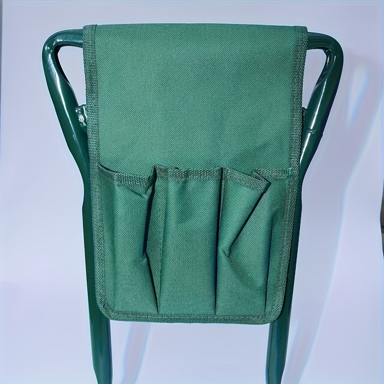 2pcs Durable Oxford Cloth Garden Kneeler Storage Bag, Square, Washable, with 3 Pockets, for Lawn Planting and Gardening Tool Storage