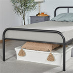 Bed Frame with 3ft, 136kg, Metal, Single Metal 3ft High Curved Headboard - product gallery image 7