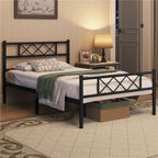 Bed Frame with Easy Assembly, 32cm, Metal Single, Double King Under-Bed Storage - product gallery image 12