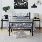 Bed Frame with Non-Slip, Easy Assembly, Metal for bedrooms, Memory Foam - product gallery image 12