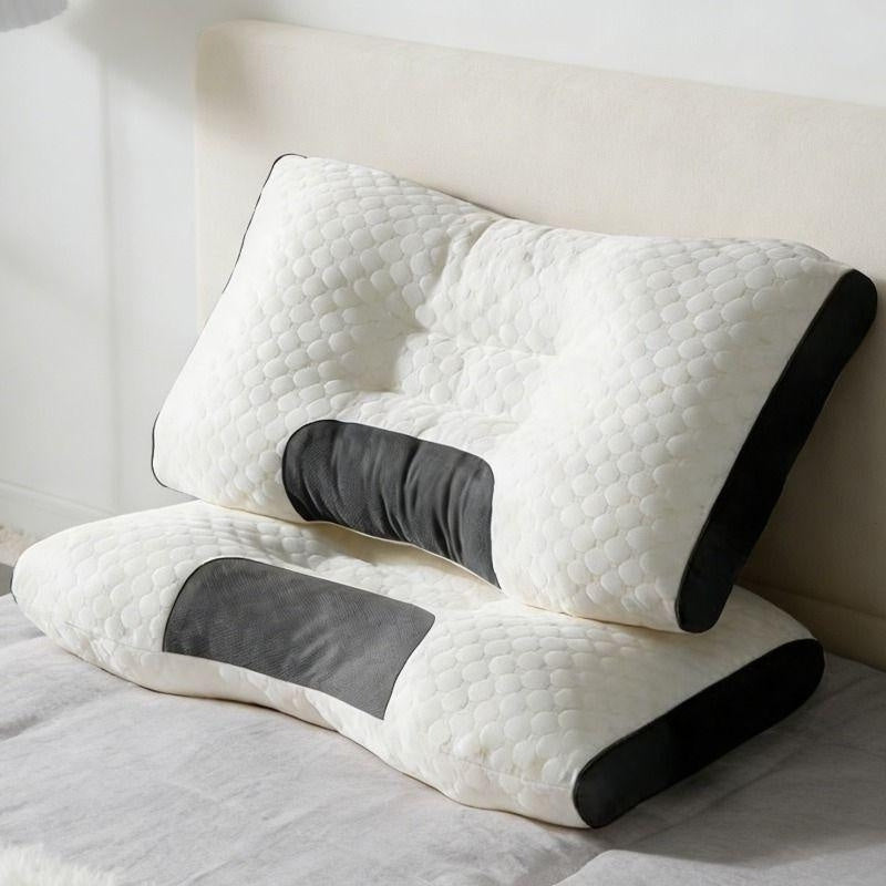 Bed Pillow with 2pcs, 48*74cm, 1/2pcs Soft Hotel Pillows, Low Profile