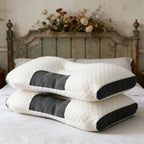 Bed Pillow with 2pcs Neck High Quality Core, Ergonomic - product gallery image 7