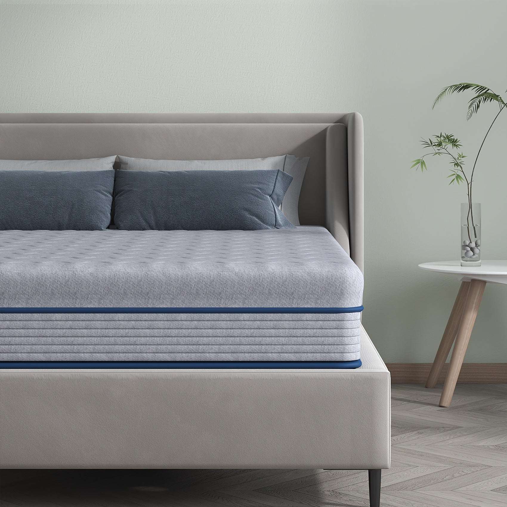 Bedroom & Bedding with 23cm, Memory Foam, Pocket Spring Hybrid Mattress Memory Foam - product gallery image 3