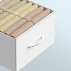 Bedside Table with 2cm, Glass, Fabric Drawers Nightstand Anti-Tip Kit - product gallery image 13