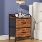 Bedside Table with Easy Assembly, Drawers Small Nightstand Bedroom, Chest