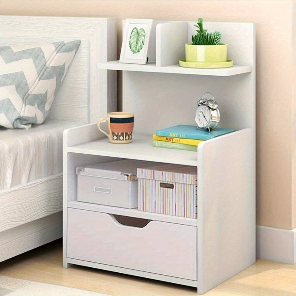 Bedside Table with Space-Saving, 5cm, Wood for living rooms