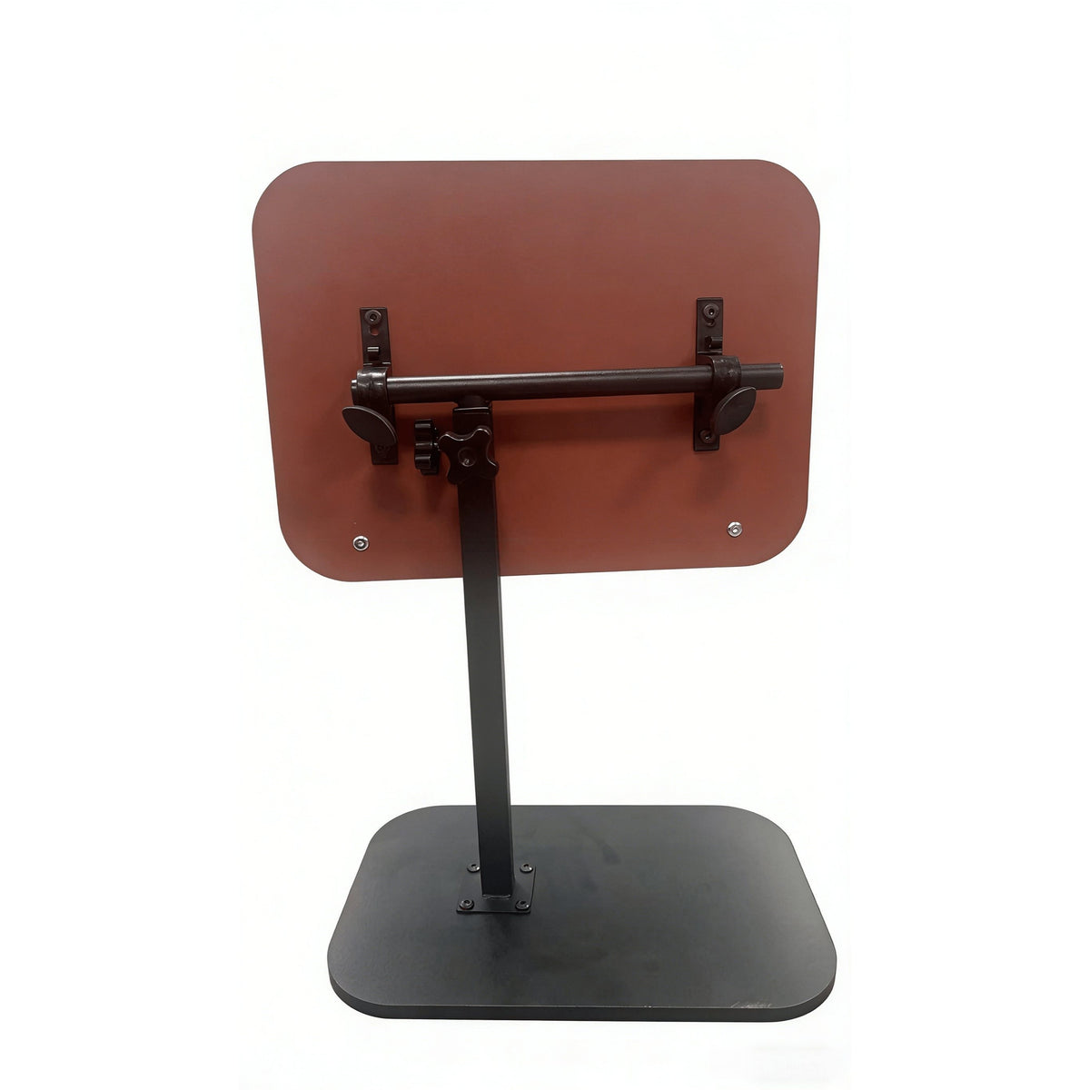 Bedside Table with Space-Saving, Adjustable Height, Metal, Wood - product gallery image 9