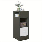 Bedside Table with Space-Saving, Easy Assembly, Wood - product gallery image 2